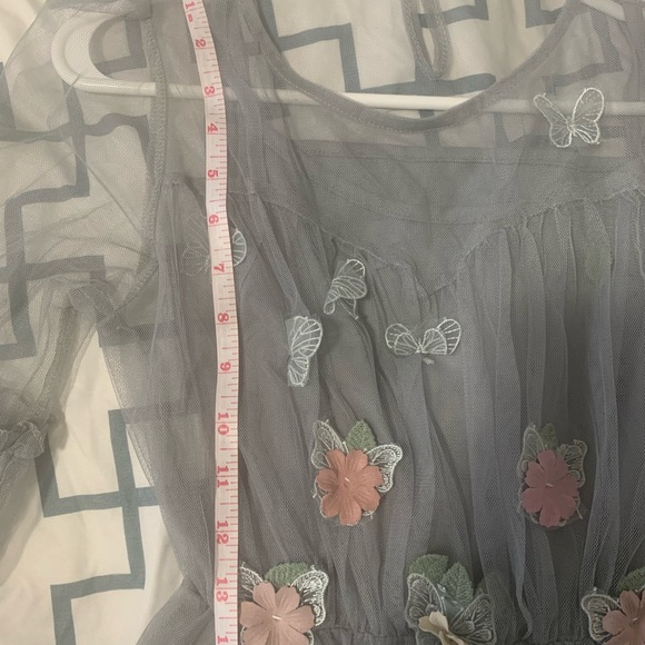 Japanese Lolita Dress . 2 piece set A-line Flowers Princess Party Dress - Picture 13 of 14